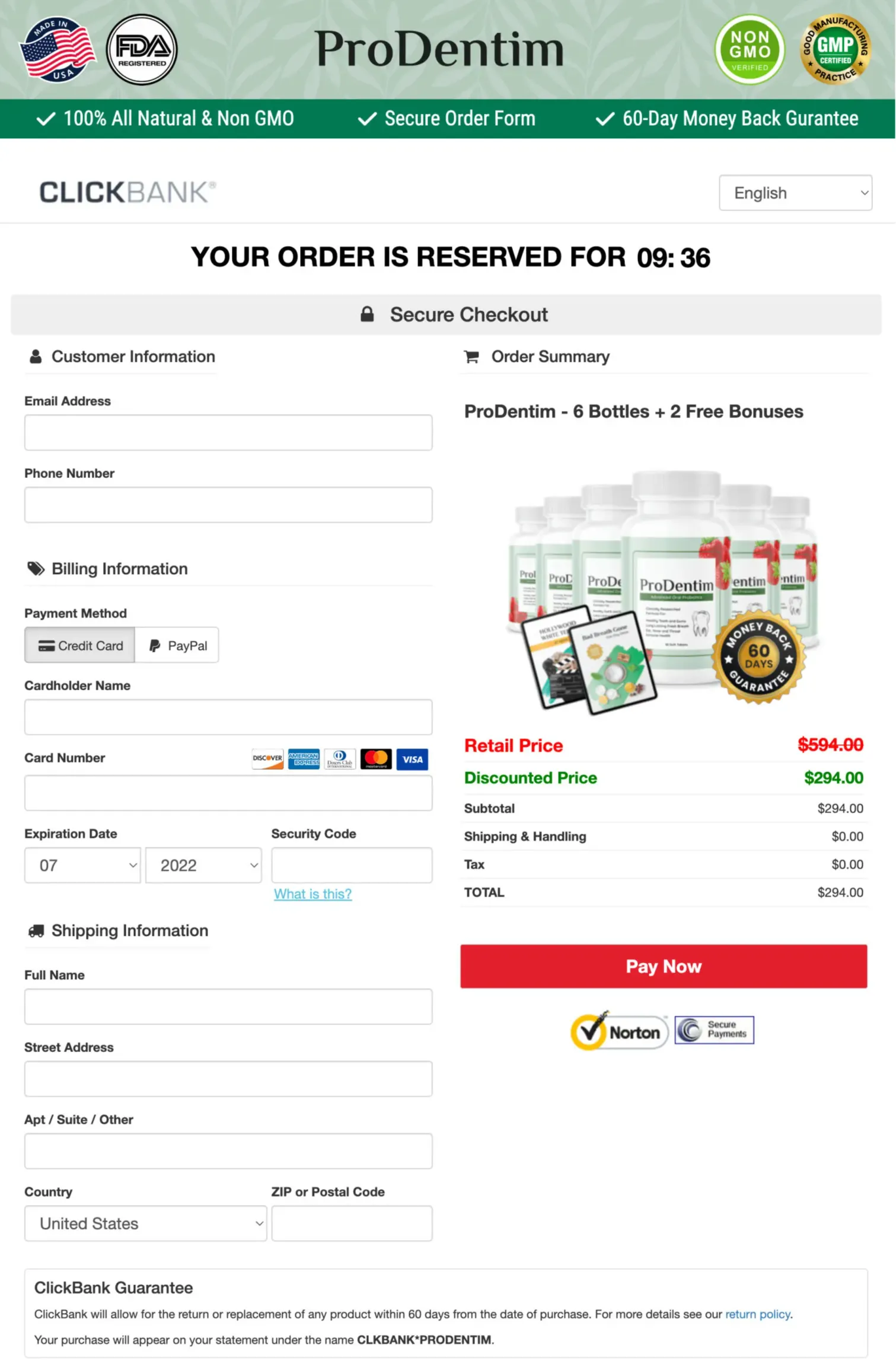 Prodntim Secure-Checkout